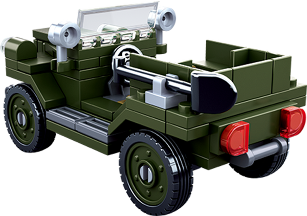 WWII Soviet Russian Jeep Equivalent GAZ-67 Army Vehicle