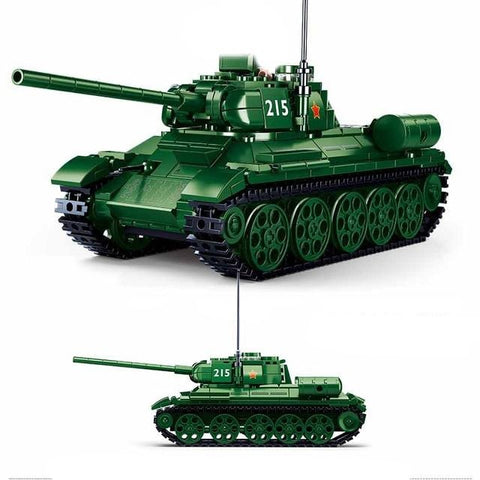 WWII Russian Soviet T-34 Medium Tank